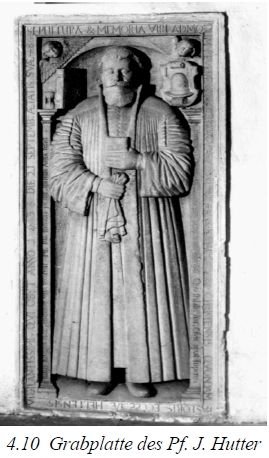 Hutter Johann 1590-1638 Grabplatte